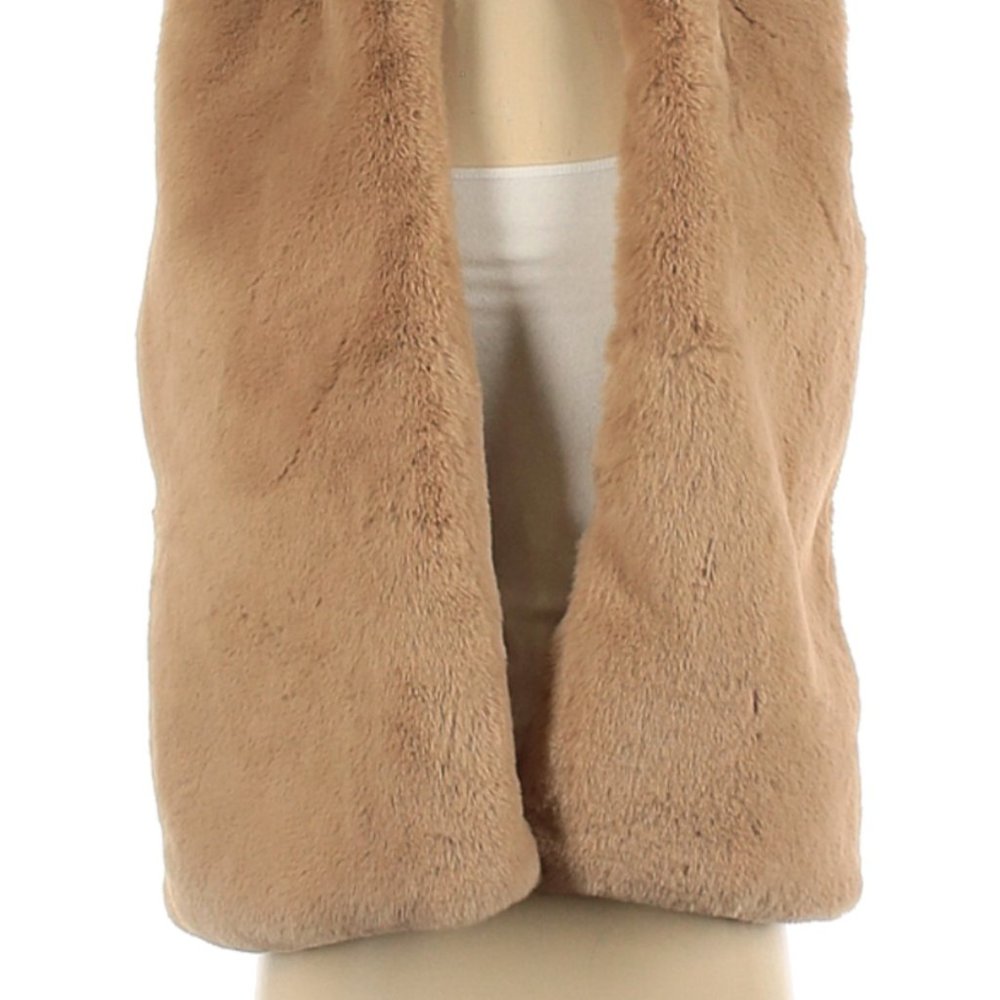 Thalia Sodi Faux Fur Vest - XS